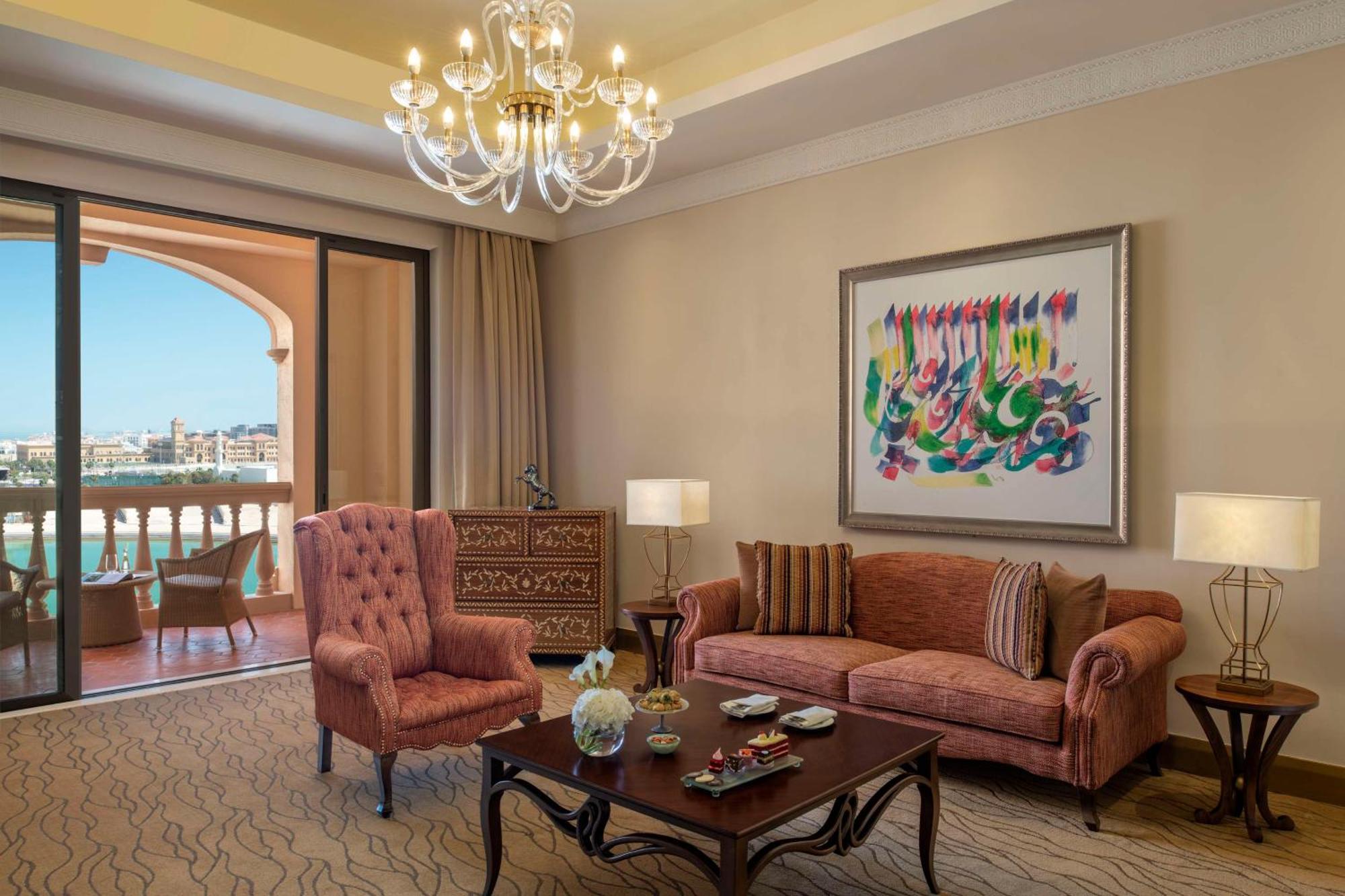 Hotel Marsa Malaz Kempinski, The Pearl Doha Exterior foto A living room at the Jumeirah Atlantis